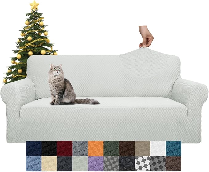 YEMYHOM Couch Cover Latest Jacquard Design High Stretch Sofa Covers - Image 8