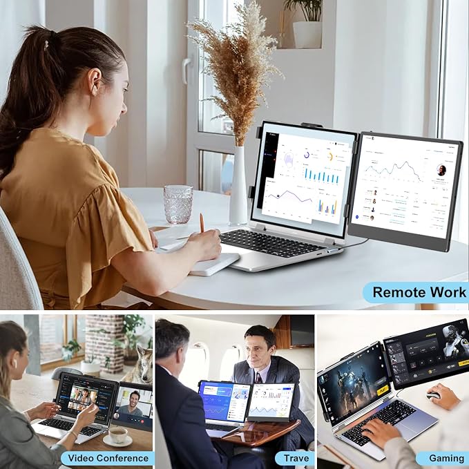 KEFEYA Laptop Screen Extender, Portable Monitor - Image 7