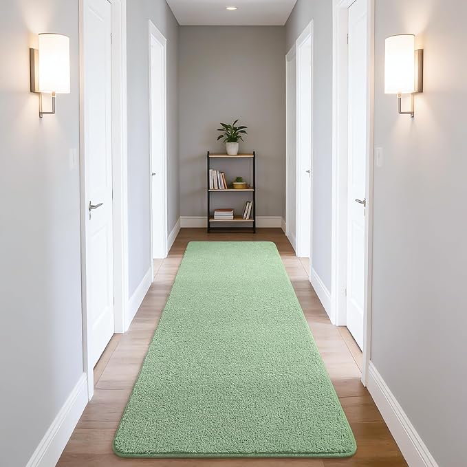 Soft Runner Rugs for Bedroom 2x6, Non Slip Runners for Hallway Kitchen Laundry - Image 7