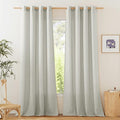 NICETOWN Rustic Linen 144 inch Long Curtains by NICETOWN