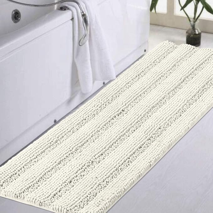 Turquoize Chenille Bath Rug by Turquoize