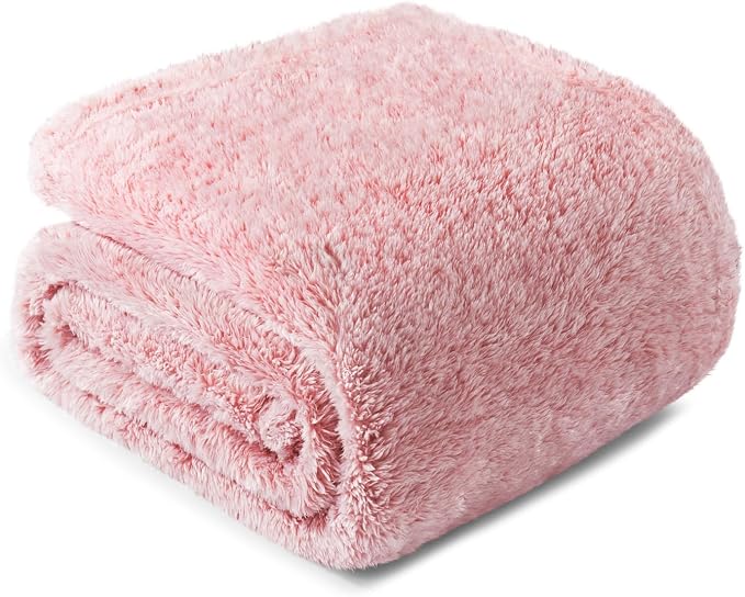 Exclusivo Mezcla Plush Fuzzy Fleece Throw Blanket Extra Large, Super Soft - Image 6