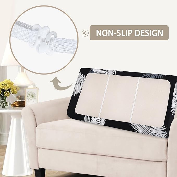 SearchI Stretch Printed Sofa Couch Cushion Covers Replacement Chair Cushion - Image 5