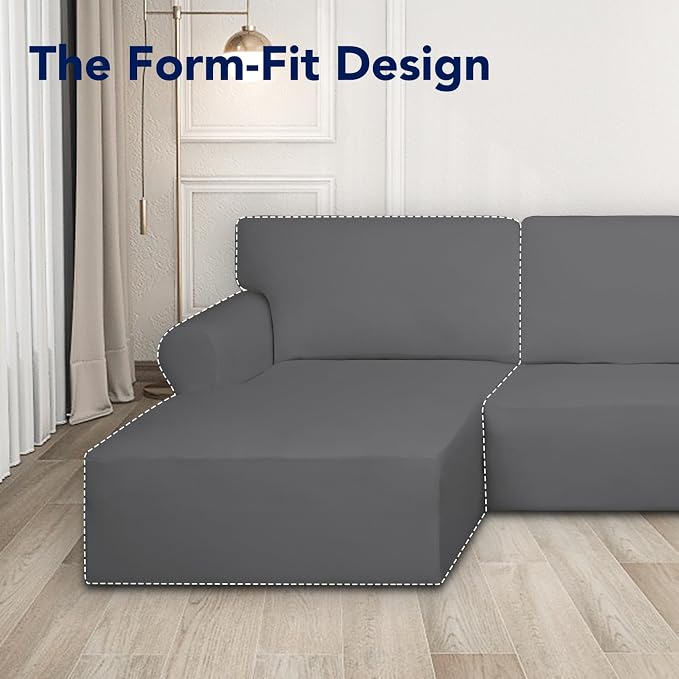 PureFit Super Stretch Sectional Couch Covers - Image 5
