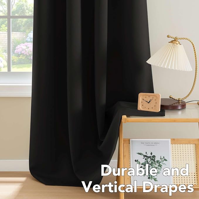 H.VERSAILTEX Premium Blackout Thermal Insulated Room Darkening Curtains - Image 8