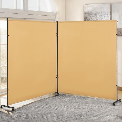 2 Panels Room Divider/Privacy Screen by Unknown
