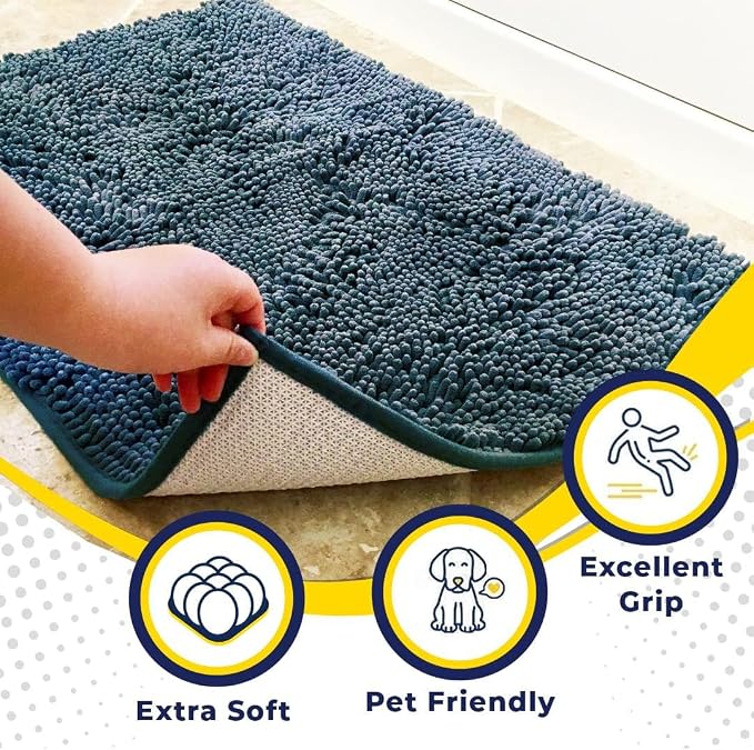 Muddy Mat® | Super Absorbent Door Mat Indoor, Microfiber Quick Dry Chenille - Image 7