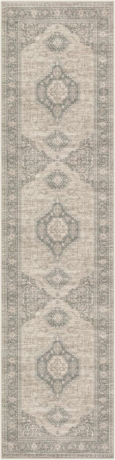 Lahome Oriental Hallway Runner Rug, 2.5x12 Washable Runners - Image 7