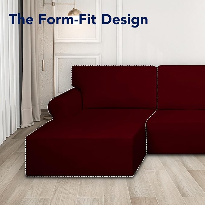 PureFit Super Stretch Sectional Couch Covers - Image 5