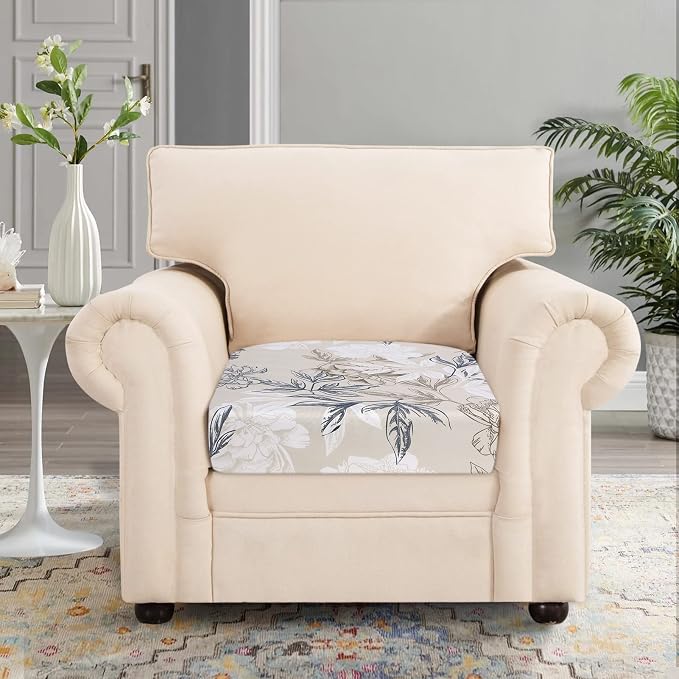 SearchI 2PC Printed Sofa Couch Cushion Covers Replacement Chair Cushion - Image 2