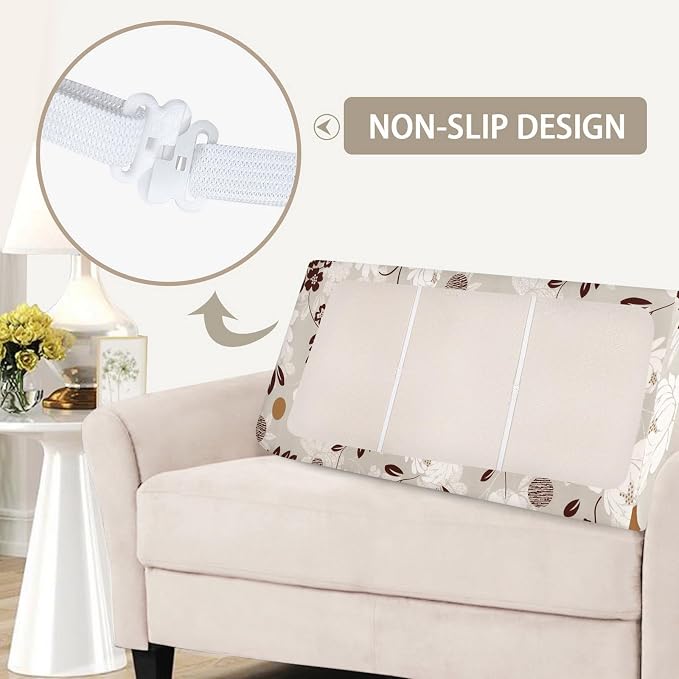 SearchI Stretch Printed Sofa Couch Cushion Covers Replacement Chair Cushion - Image 5