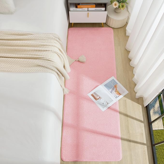 Soft Runner Rugs for Bedroom 2x6, Non Slip Runners for Hallway Kitchen Laundry - Image 2