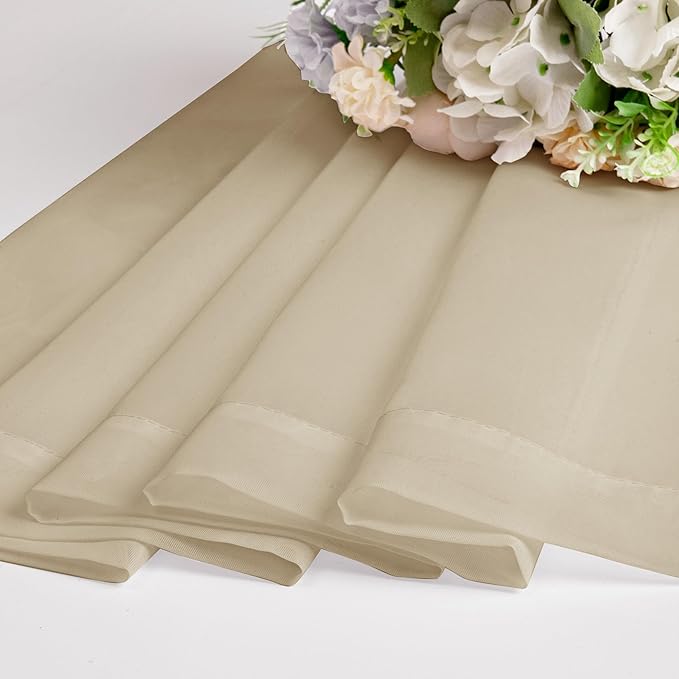 Chyhomenyc Taupe Sheer Valances - Image 8