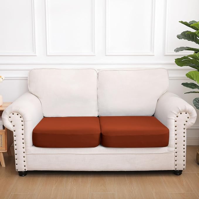 hyha Waterproof Couch Cushion Covers, Stretch Sofa Couch Seat Slipcover - Image 7