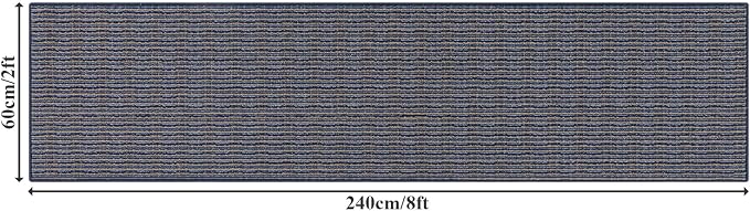 SHACOS Runner Rugs for Hallway 2x8 Ft Rubber Backed Non Slip Kitchen Runner Rug - Image 2