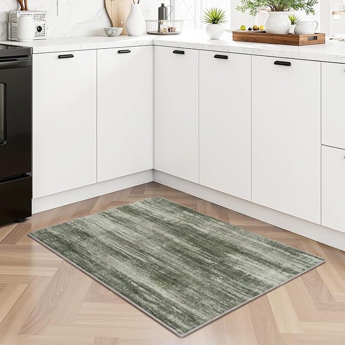 PADOOR Modern Abstract Entryway Rug - Image 3