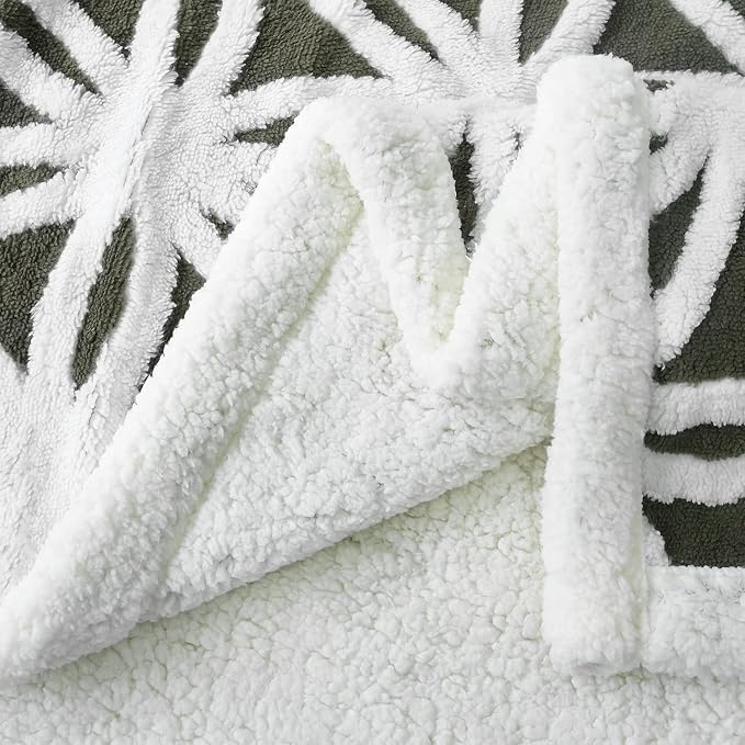 LOMAO Sherpa Fleece Blanket Fuzzy Soft Throw Blanket Dual Sided Blanket - Image 3