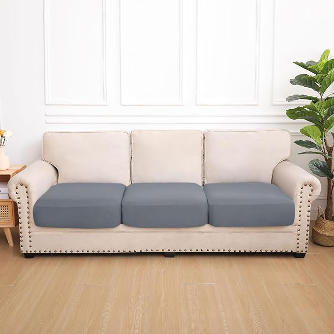 hyha Waterproof Couch Cushion Covers, Stretch Sofa Couch Seat Slipcover - Image 7