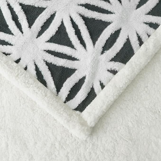 LOMAO Sherpa Fleece Blanket for Mom Cozy Soft Throw Blanket for Women Men - Image 3