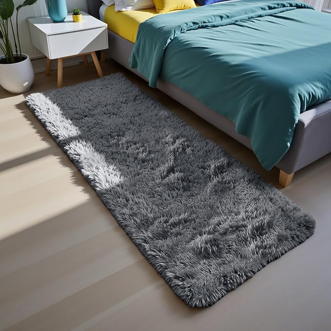 Soft Runner Rugs for Bedroom, Bedside Rug for Living Room Bedroom Kids Room by Yongyangjuxi