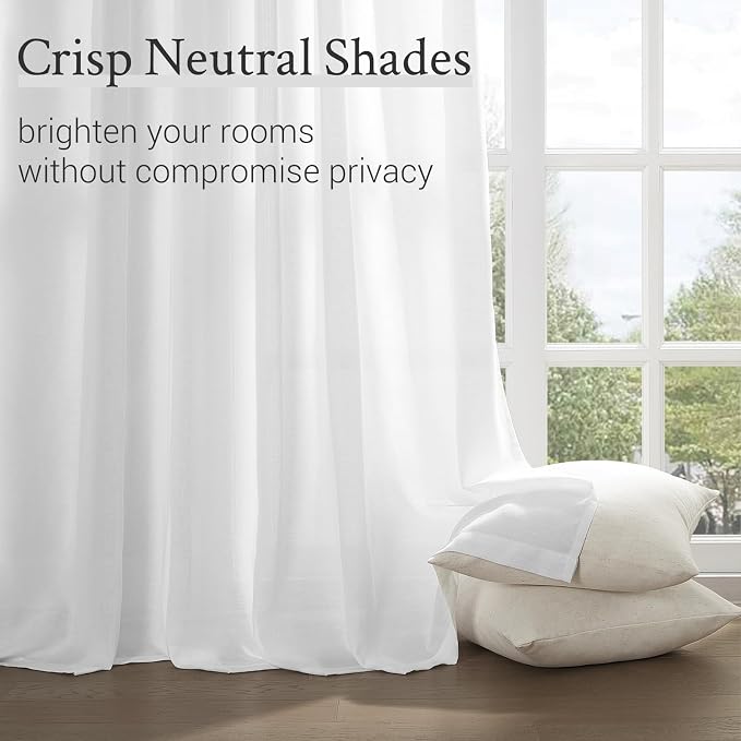 Topfinel Pinch Pleated 92 Inch Curtains 2 Panels - Image 7