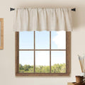 Jola's House 2 Pack Burlap Window Curtain Valances Farmhouse Style Window by Jola%27s+House