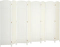 HOMCOM Room Divider, 8 Panel Folding Privacy Screen, 5.6' Tall Freestanding by HOMCOM