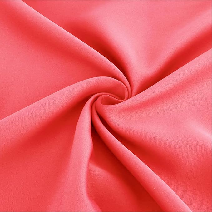 Diraysid Coral Grommet Blackout Curtains - Image 8