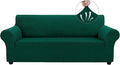 Asnomy Couch Covers for 3 Cushion Couch Stretch Sofa Covers Slipcovers by Asnomy