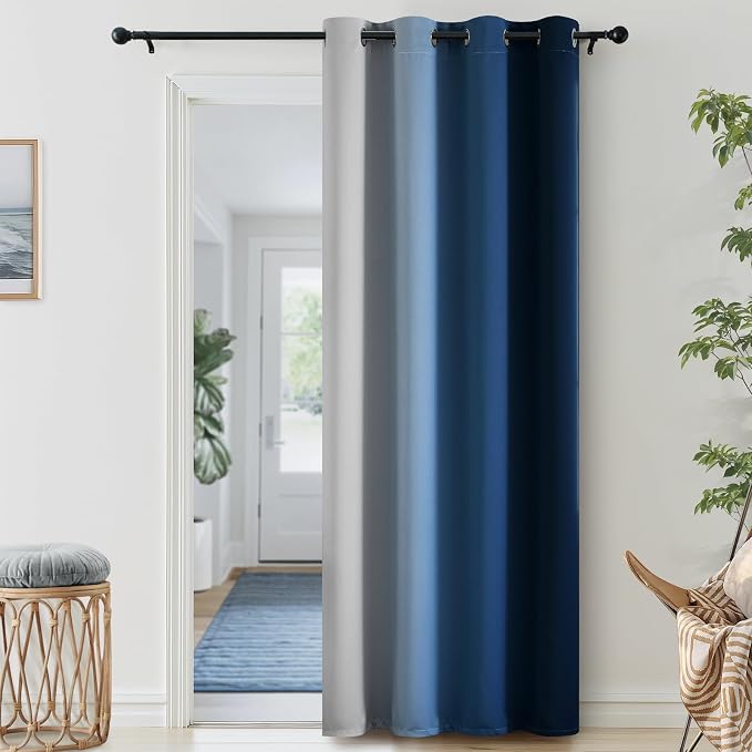 SimpleHome Ombre Room Darkening Curtains 84 inches Length by SimpleHome
