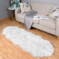 Carvapet Luxury Soft Faux Sheepskin Area Rug by Carvapet