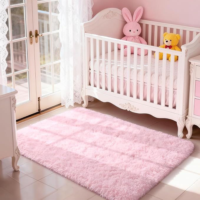 Merelax Soft Modern Indoor Shaggy Area Rug - Image 3