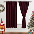 JIUZHEN Blackout Curtains for Bedroom by JIUZHEN
