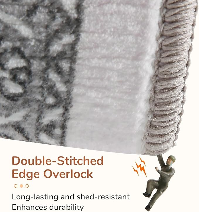 OPPODREAM Soft 6x9 Area Rugs, Washable Rug 6x9 - Image 4