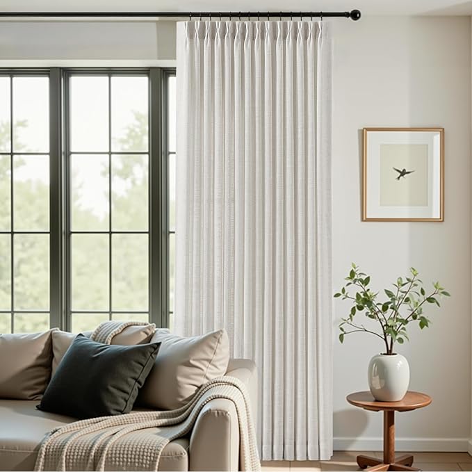 Pinch Pleated Sheer Curtains 84 Inches Long - Image 6