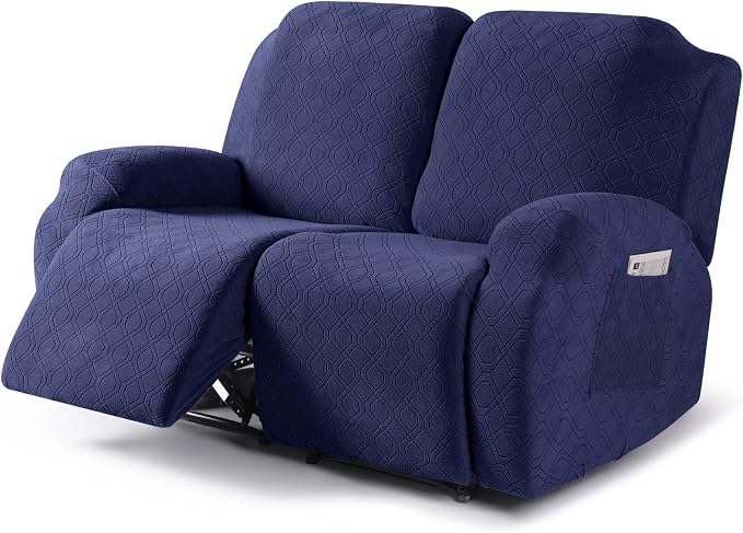 VANSOFY Recliner Cover, 2-Pieces Stretch Reclining Couch Cover by VANSOFYFURNITURECOVERS