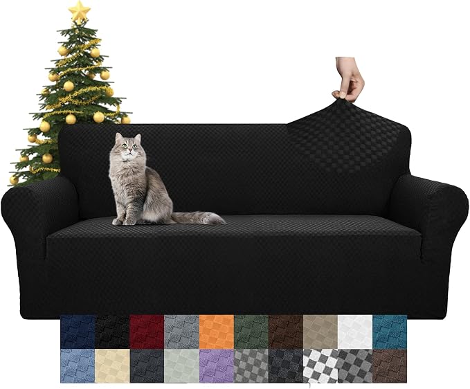YEMYHOM Couch Cover Latest Jacquard Design High Stretch Sofa Covers - Image 8