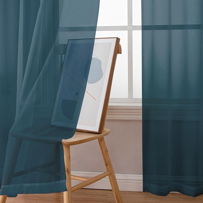 Simplebrand Dusty Blue Valances 14 Inches Long - Image 4