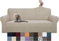 YEMYHOM Couch Cover Latest Jacquard Design High Stretch Sofa Covers by YEMYHOM