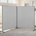 2 Panels Room Divider/Privacy Screen by Unknown