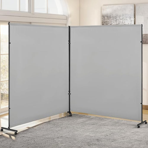 2 Panels Room Divider/Privacy Screen by Unknown