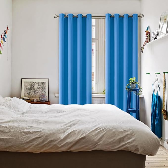BGment Room Darkening Curtains 120 Inches Long - Image 2