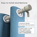 Byondeth Curtain Rods for Windows 16 to 28 or 40 Inches Max Adjustable Length 1 - Image 2
