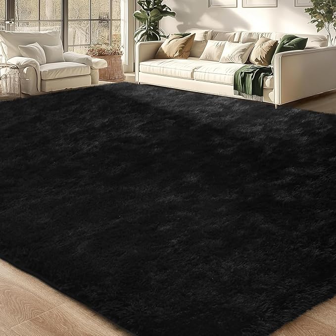 Merelax Soft Modern Indoor Large Shaggy Rug by Merelax