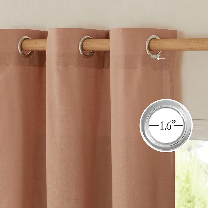 NICETOWN Linen 78 inch Curtains - Image 4