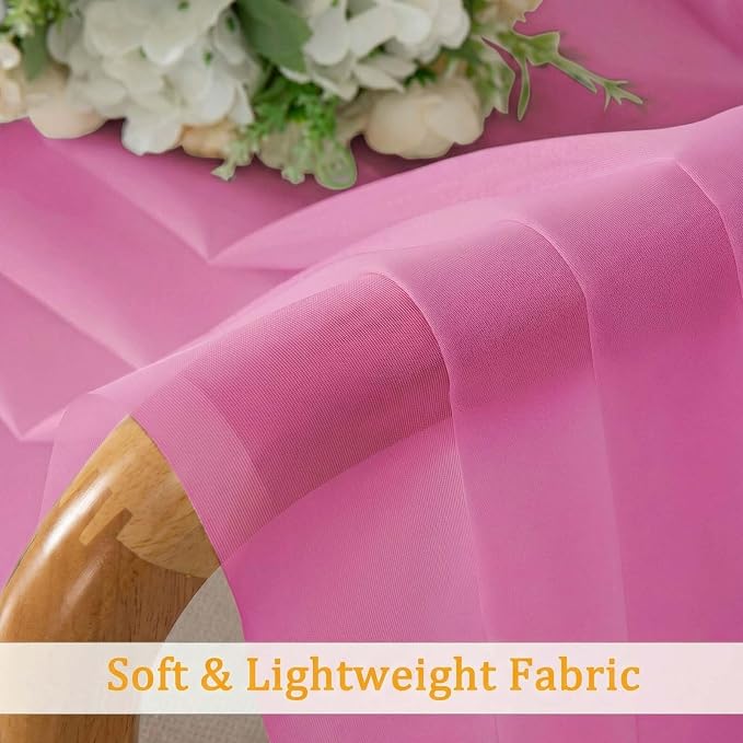 Gwine Short Kitchen Sheer Curtains 36 Inch Length - Image 8