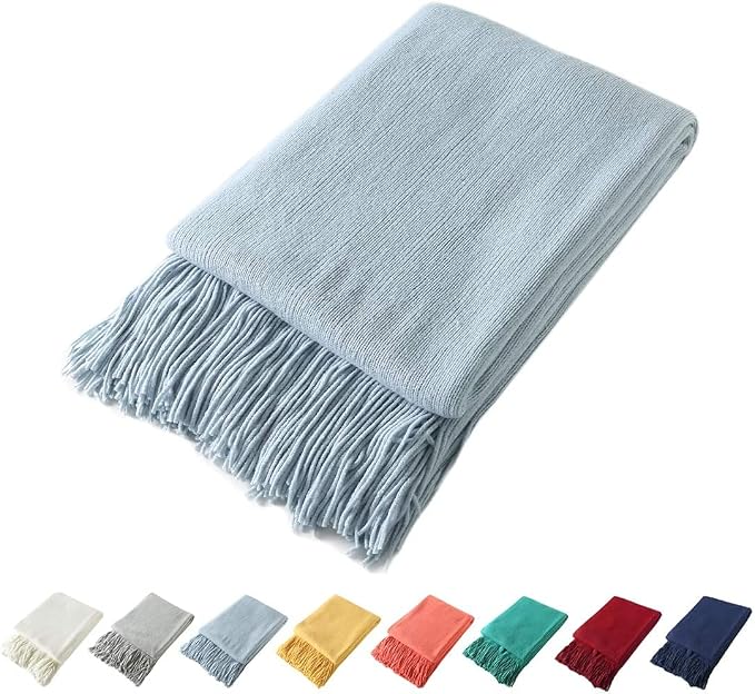 Homiest Decorative Knitted Throw Blanket by Homiest