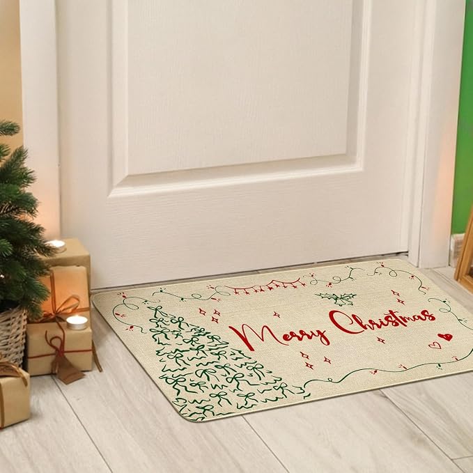 Merry Christmas Door Mat Outdoor - Image 4