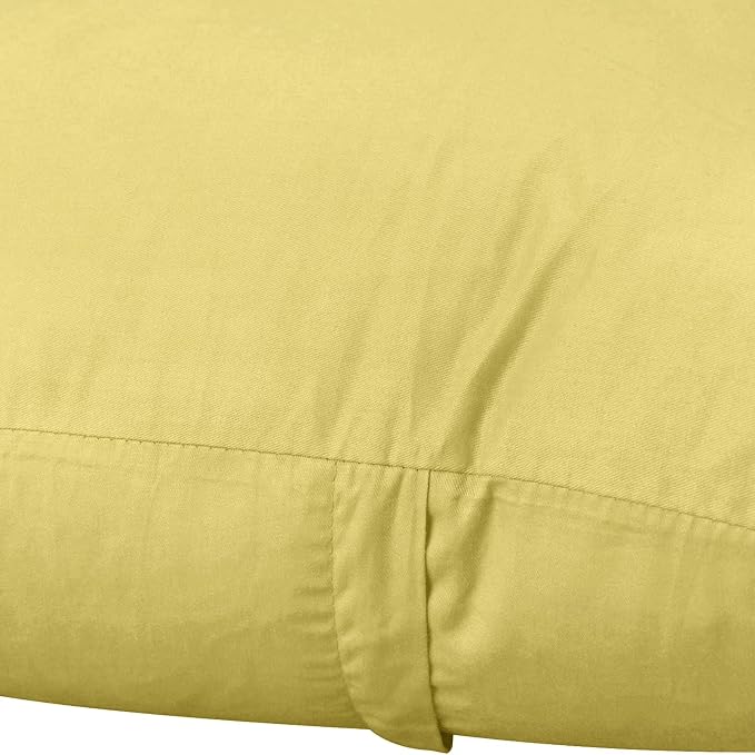 Thmyo 4-Pack 100% Cotton Lumbar Comfortable Solid Decorative Throw Pillow Case - Image 9