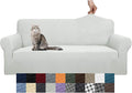 YEMYHOM Couch Cover Latest Jacquard Design High Stretch Extra Large Sofa Covers by YEMYHOM